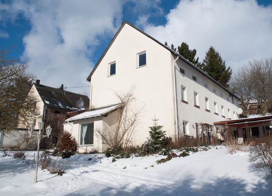 Villa Gockel im Schnee