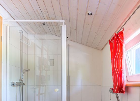 Ferienhaus Stahl - Dornstetten- Badezimmer mit Dusche